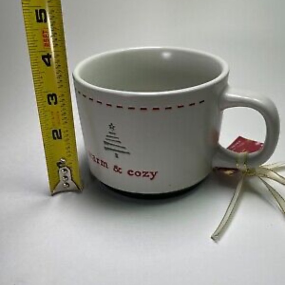 Holly & Joy Christmas Mugs - (set of 2) 16 oz - Picture 5 of 5